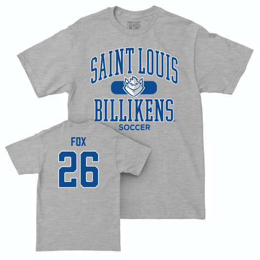 St. Louis Women's Soccer Sport Grey Classic Tee - Emily Fox Small