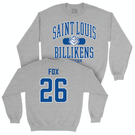 St. Louis Women's Soccer Sport Grey Classic Crew - Emily Fox Small