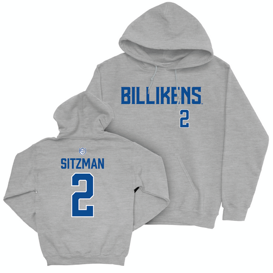 St. Louis Baseball Sport Grey Billikens Hoodie - Ethan Sitzman Small