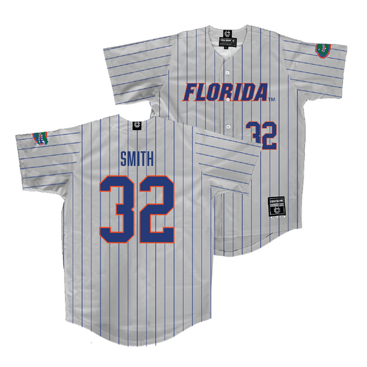 Florida Baseball Sport Grey Jersey - Grayson Smith