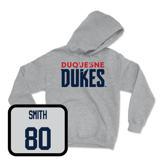 Duquesne Football Sport Grey Lock Hoodie - Andrew Smith