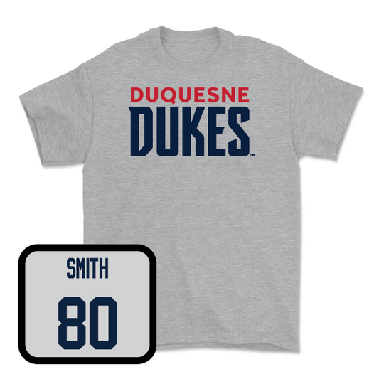 Duquesne Football Sport Grey Lock Tee - Andrew Smith