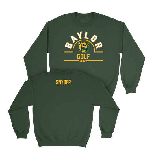 Baylor Women's Golf Green Arch Crew - Britta Snyder