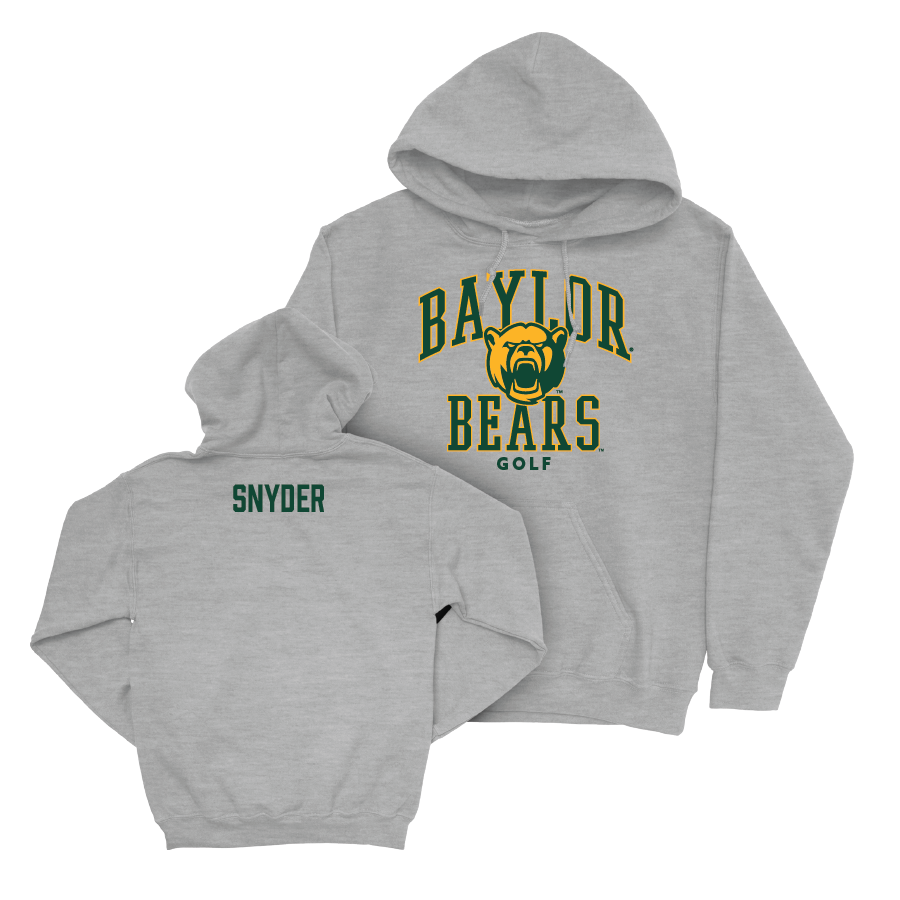 Baylor Women's Golf Sport Grey Classic Hoodie - Britta Snyder