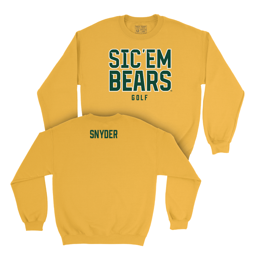 Baylor Women's Golf Gold Sic 'Em Crew - Britta Snyder