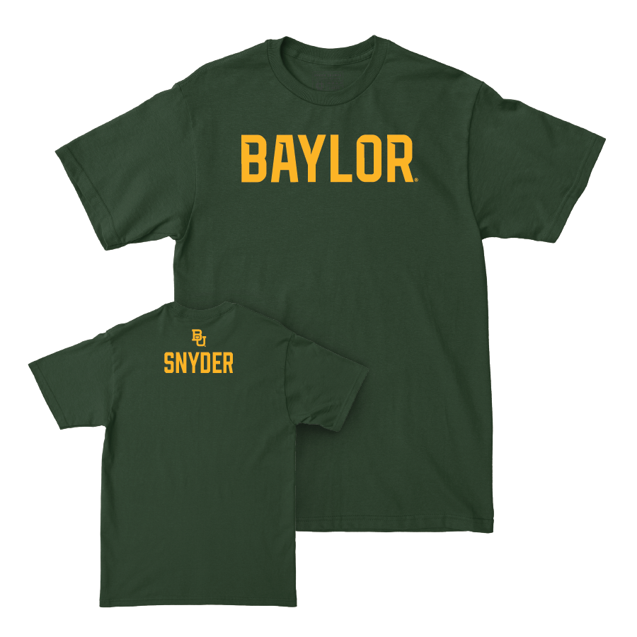 Baylor Women's Golf Green Wordmark Tee - Britta Snyder