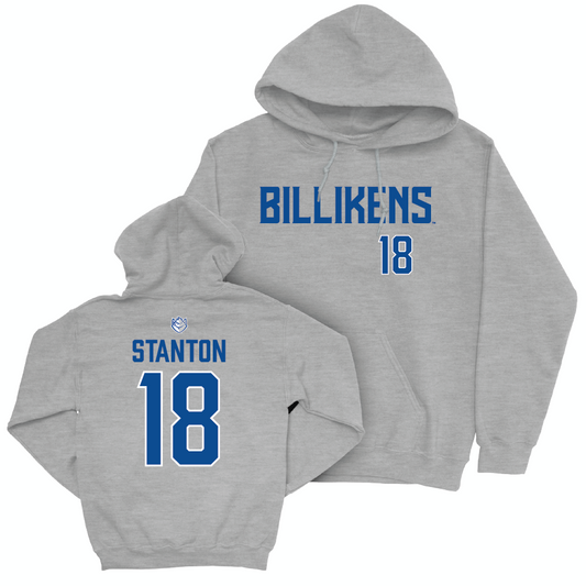 Saint Louis Men's Soccer Sport Grey Billikens Hoodie  - Zach Stanton