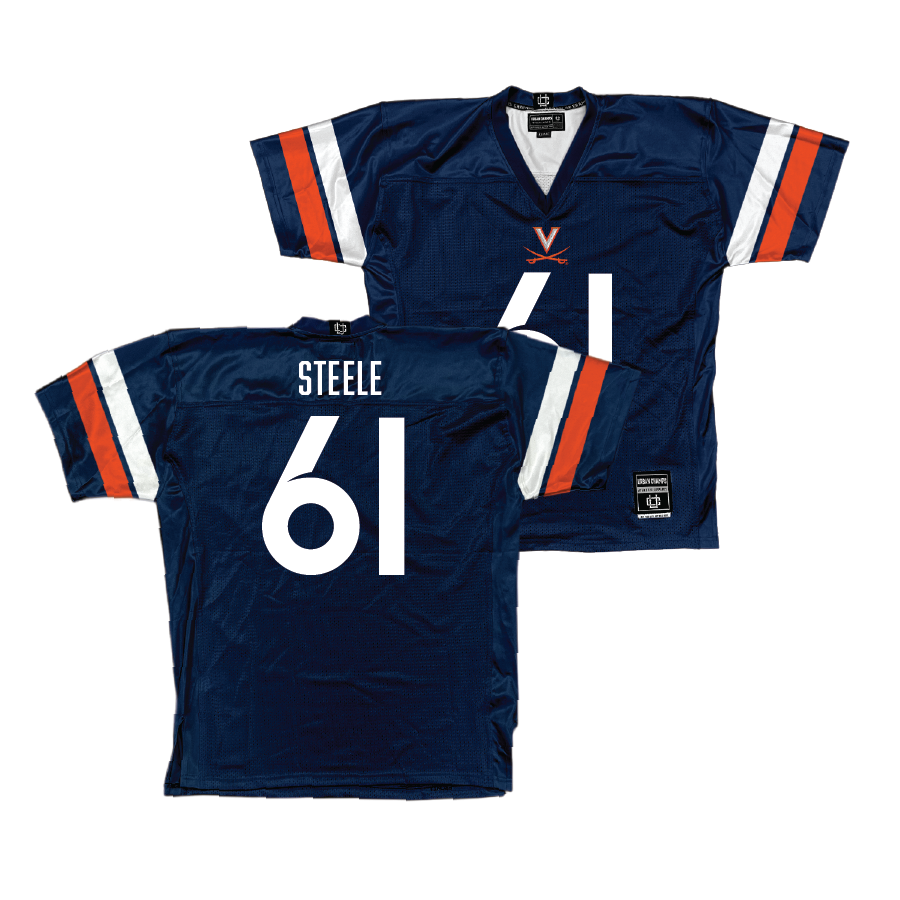 UVA Football Navy Jersey - Dane Steele | #61