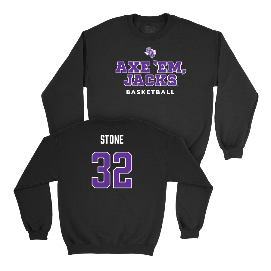 SFA Men's Basketball Black Axe 'Em Crew   - Juhlawnei Stone