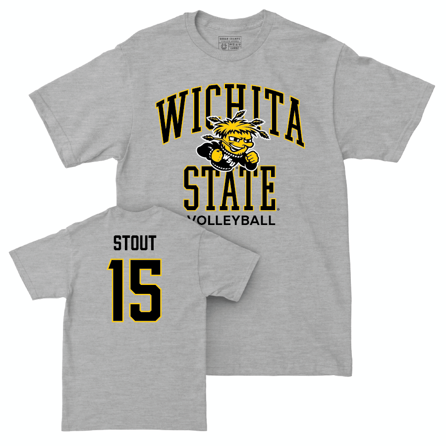 Wichita State Women's Volleyball Sport Grey Classic Tee   - Morgan Stout