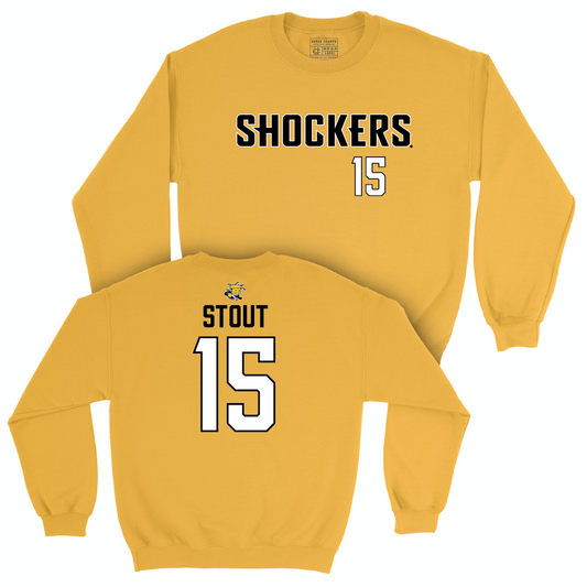 Wichita State Women's Volleyball Gold Shockers Crew   - Morgan Stout