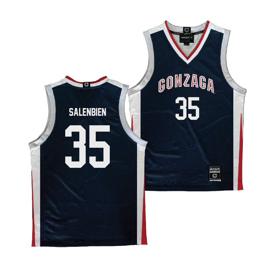 Gonzaga Women's Basketball Navy Jersey - Bree Salenbien | #35