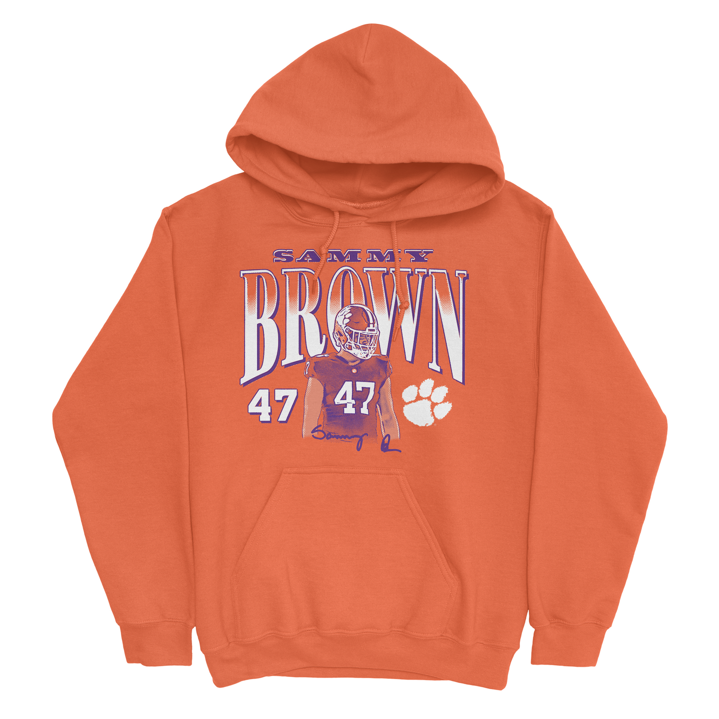 EXCLUSIVE RELEASE: Sammy Brown Signature Orange Hoodie