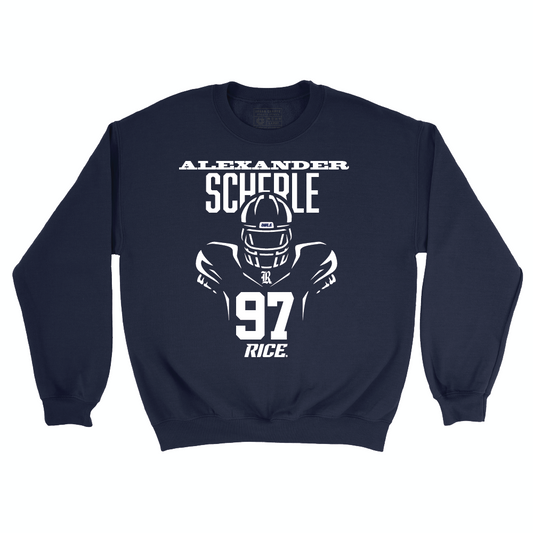 Rice Football Navy End Zone Crew - Alexander Scherle