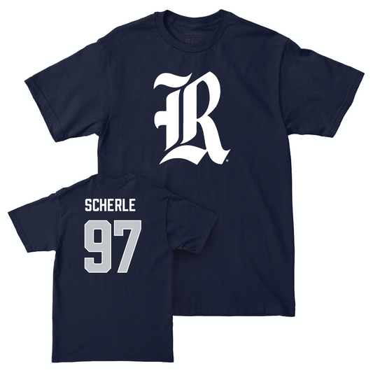 Rice Football Navy Legacy Tee - Alexander Scherle