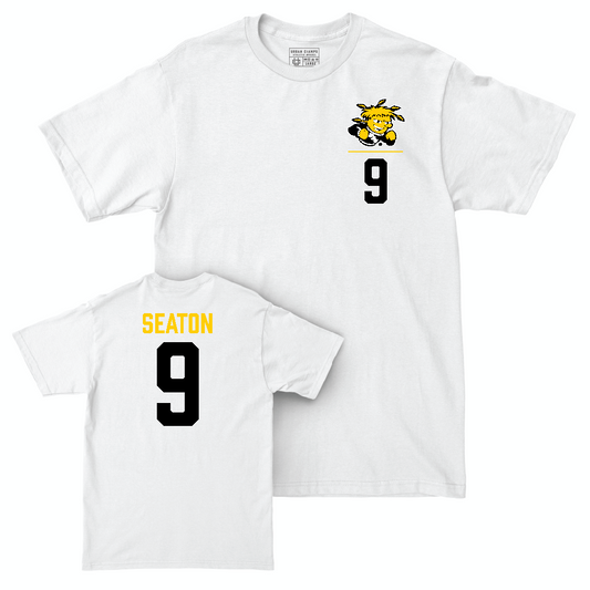 Wichita State Softball White Logo Comfort Colors Tee  - Mila Seaton