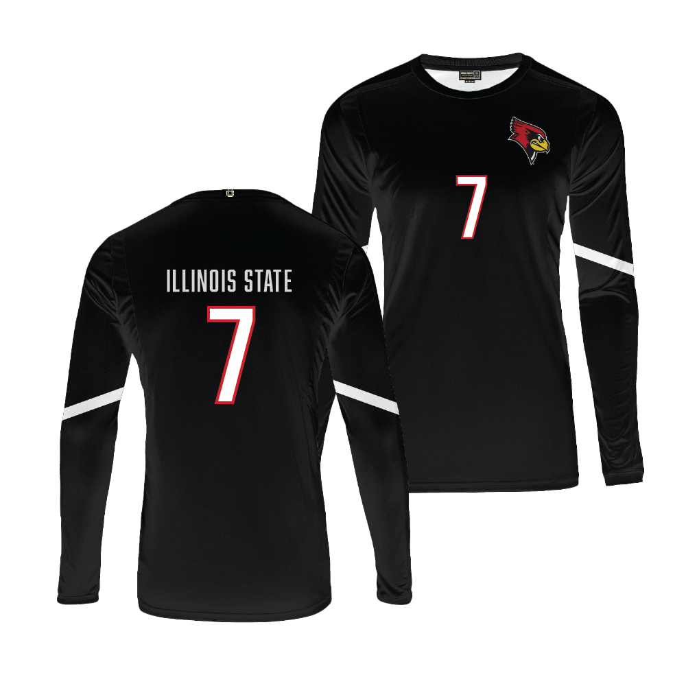 Illinois State Women's Volleyball Black Jersey - Aida Shadewald | #7