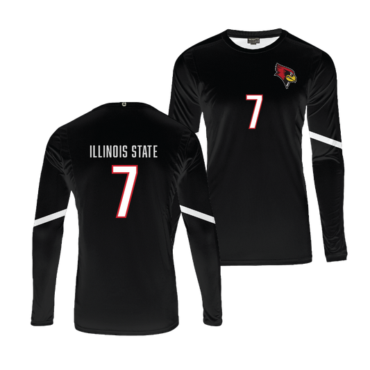 Illinois State Women's Volleyball Black Jersey - Aida Shadewald | #7