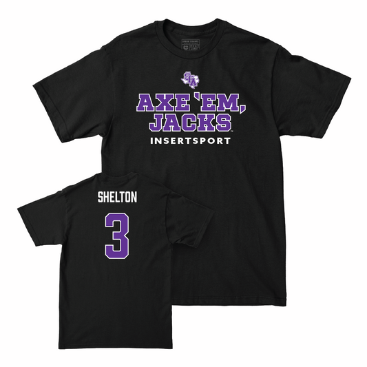 SFA Women's Volleyball Black Axe 'Em Tee  - Brooklyn Shelton