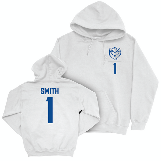 Saint Louis Women's Field Hockey White Logo Hoodie   - Anna Smith