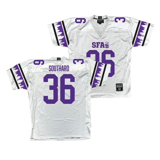 SFA Football White Jersey - Jaydon Southard | #36