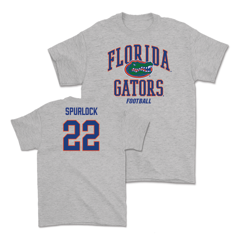 Florida Football Sport Grey Arch Tee  - Deuce Spurlock