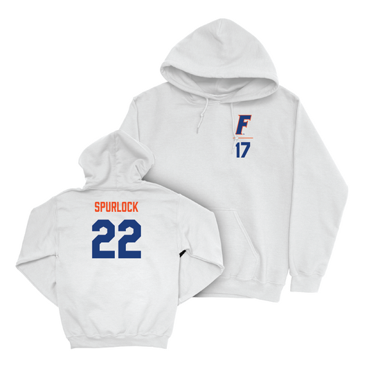 Florida Football White Logo Hoodie  - Deuce Spurlock