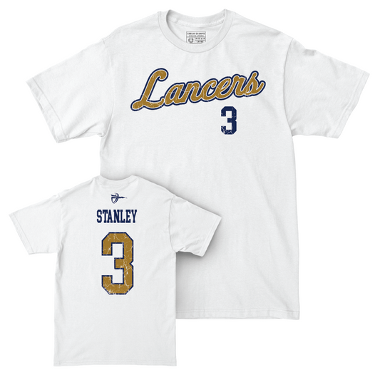 CBU Men's Water Polo White Script Comfort Colors Tee   - Toring Stanley