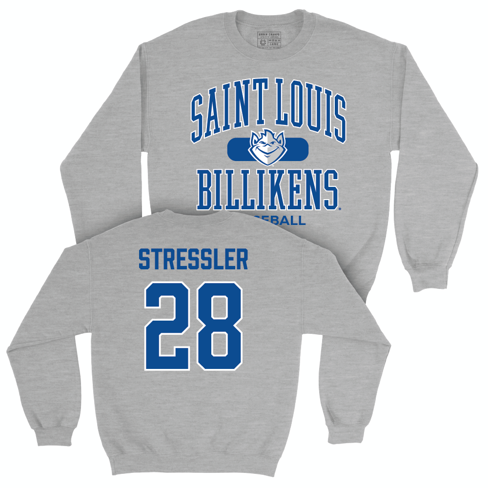 Saint Louis Baseball Sport Grey Classic Crew  - Brenden Stressler