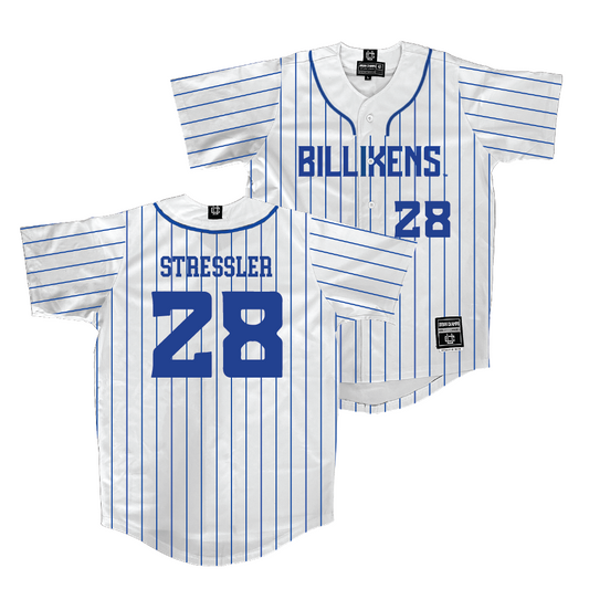 Saint Louis Baseball White Jersey  - Brenden Stressler