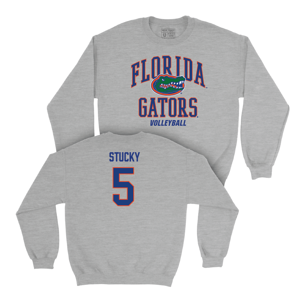 Florida Women's Volleyball Sport Grey Arch Crew - Alexis Stucky