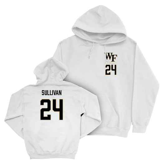 Wake Forest Men's Soccer White Logo Hoodie  - Owen Barnett