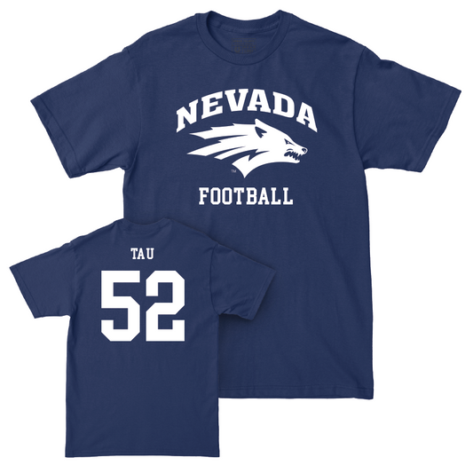 Nevada Football Navy Staple Tee    - Kitione Tau