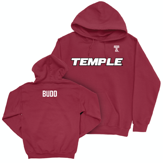 Temple Women's Gymnastics Cherry Sideline Hoodie - Amelia Budd Small