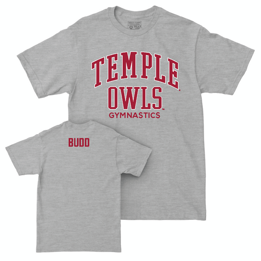 Temple Women's Gymnastics Sport Grey Classic Tee - Amelia Budd Small