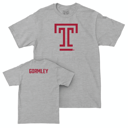 Temple Women's Fencing Sport Grey Temple Tee - Arwen Gormley Small