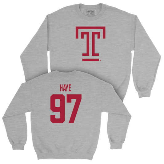 Temple Football Sport Grey Temple Crew - Allan Haye | #97 Small