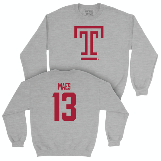 Temple Women's Field Hockey Sport Grey Temple Crew - Alizé Maes | #13 Small