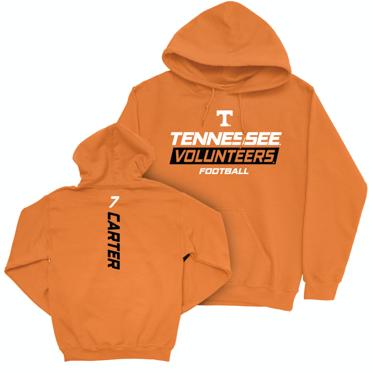 Tennessee Football Orange Rush Hoodie - Arion Carter Small