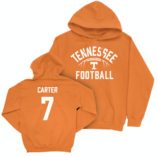 Tennessee Football Orange Stadium Hoodie - Arion Carter Small