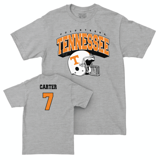 Tennessee Football Sport Grey Kickoff Tee - Arion Carter Small