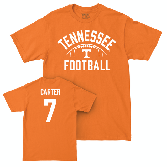 Tennessee Football Orange Stadium Tee - Arion Carter Small