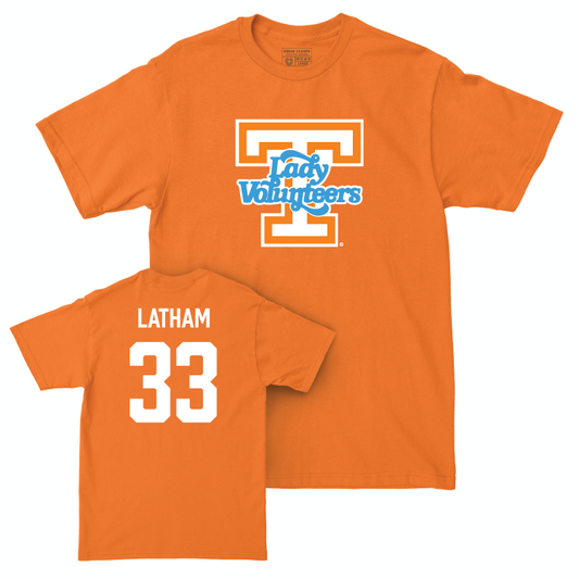 Tennessee Women's Basketball Orange Lady Vols Tee - Alyssa Latham Small