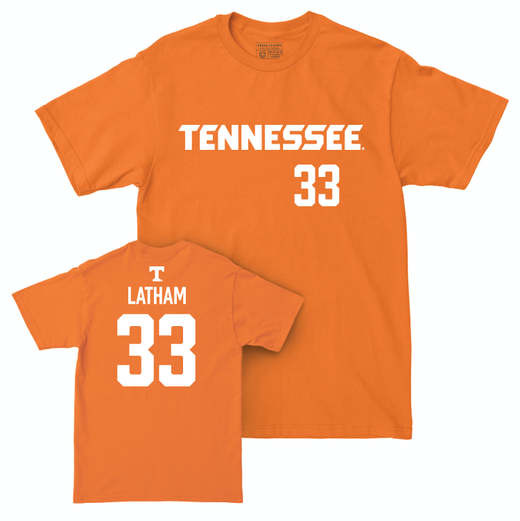 Tennessee Women's Basketball Orange Sideline Tee - Alyssa Latham Small