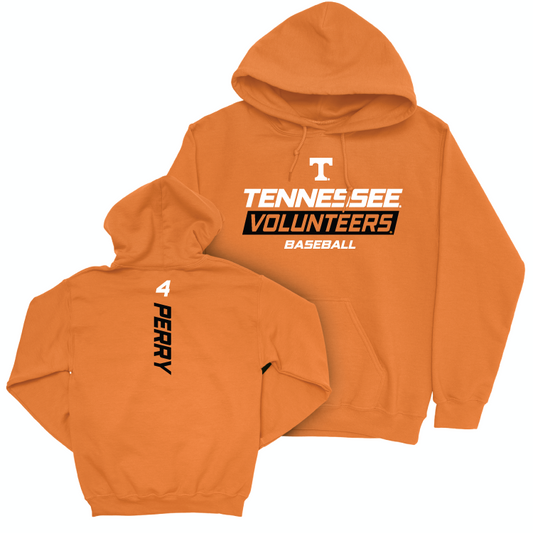 Tennessee Baseball Orange Rush Hoodie - Alex Perry Small