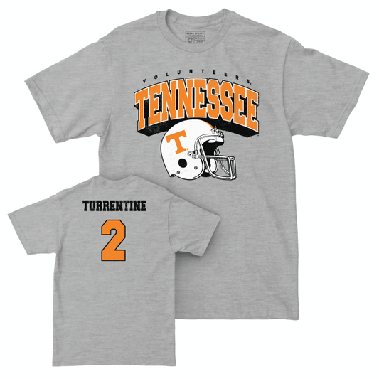 Tennessee Football Sport Grey Kickoff Tee - Andre Turrentine Small