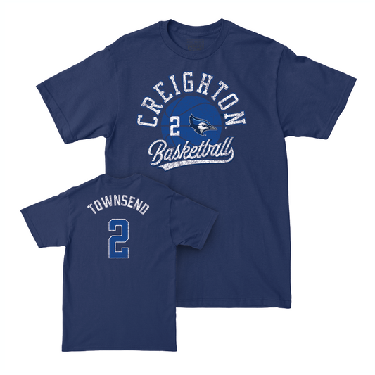 Creighton Women's Basketball Navy Hoops Tee  - Kennedy Townsend