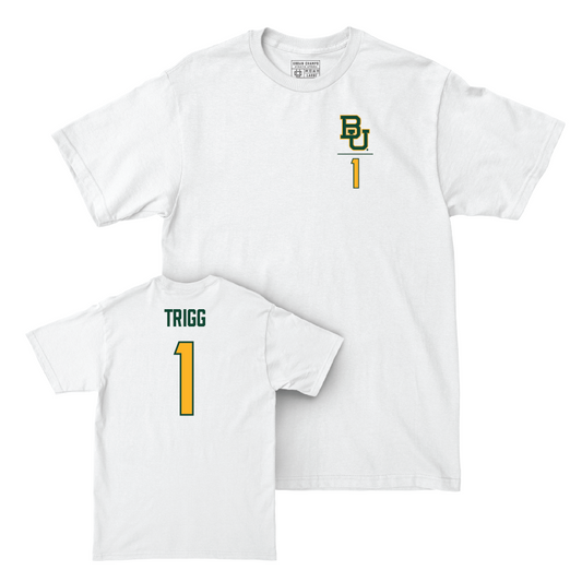 Baylor Football White Logo Comfort Colors Tee  - Michael Trigg