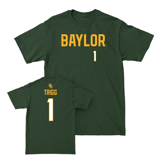 Baylor Football Green Wordmark Tee  - Michael Trigg