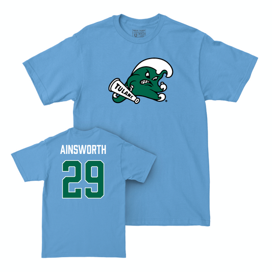 Tulane Baseball Blue Legacy Tee - Alex Ainsworth Small